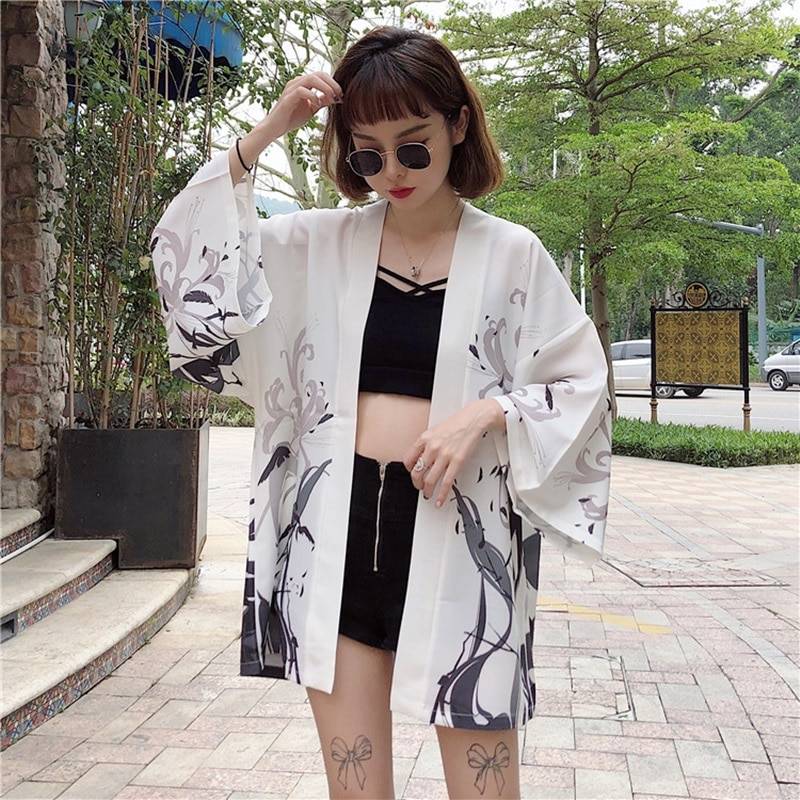 Japanese Streetwear Kimono Cardigans - Women’s Clothing & Accessories - Pants - 6 - 2024