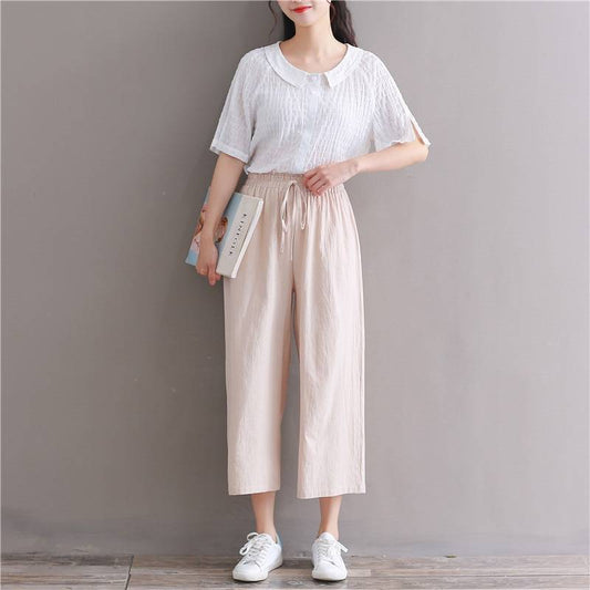 Japanese Styled Pants - Bottoms - Dresses - 2 - 2024