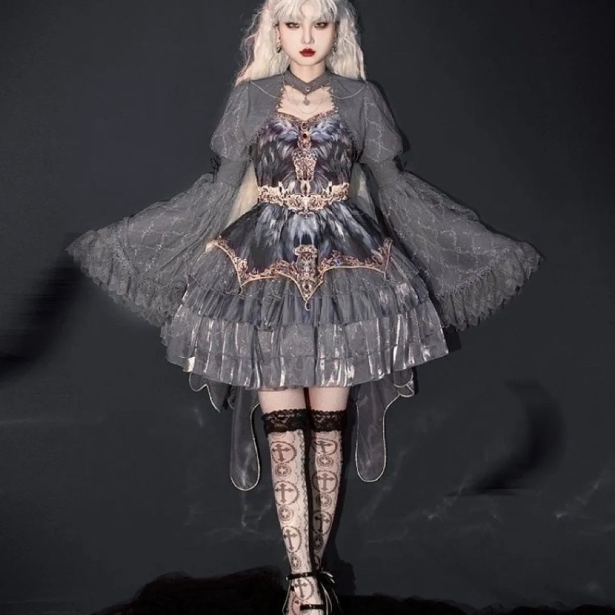 Japanese Victorian Swan Dance Lolita Dress - All Dresses - 2