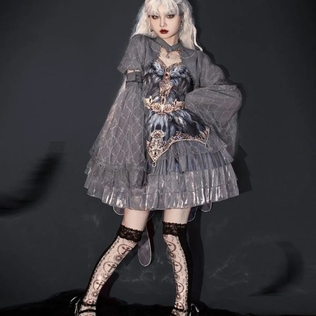 Japanese Victorian Swan Dance Lolita Dress - All Dresses - 3