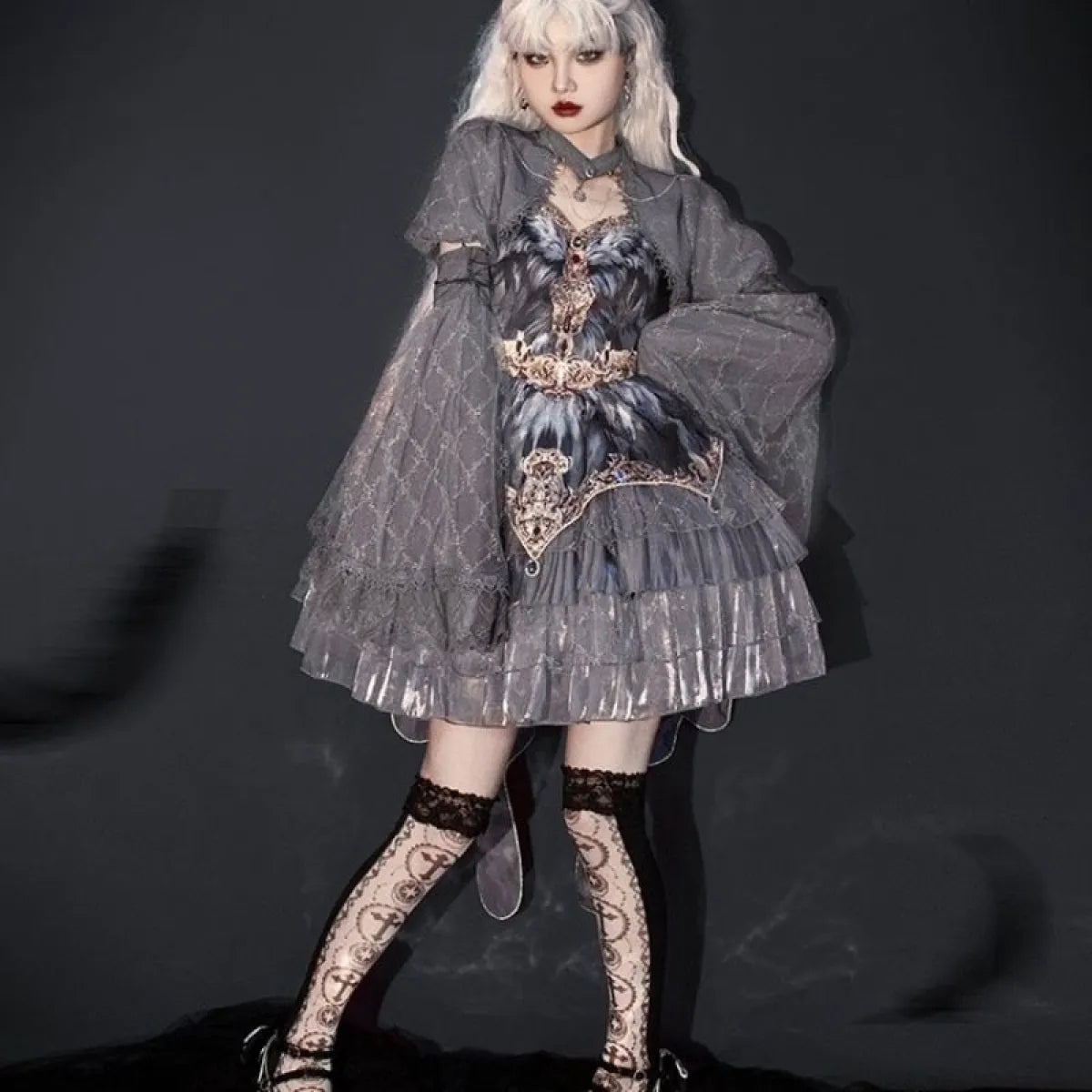 Japanese Victorian Swan Dance Lolita Dress - All Dresses - 3