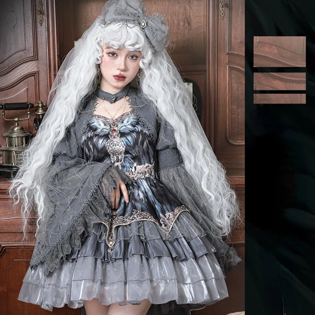 Japanese Victorian Swan Dance Lolita Dress - All Dresses - 4