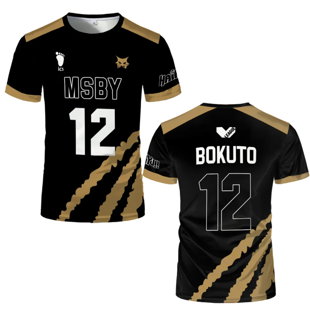 Haikyuu MSBY Hinata Cosplay Jersey Tee - T-Shirts - T-Shirt - 8