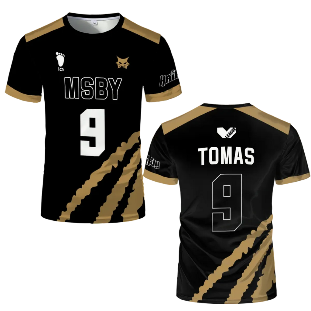 Haikyuu MSBY Hinata Cosplay Jersey Tee - T-Shirts - T-Shirt - 9