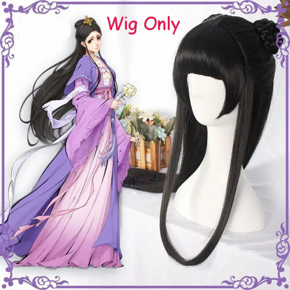 Jiang YanLi Hanfu Cosplay Set with Wig – Mo Dao Zu Shi - Best Sellers - Cosplay Outfit - 7
