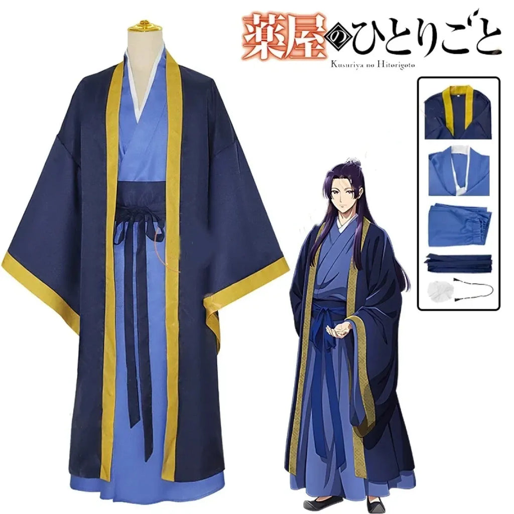 Jinshi Cosplay Costume – Kusuriya no Hitorigoto Outfit with Wig - Cosplay - Cosplay - 9