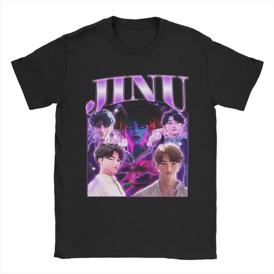 JINU Demon Hunters 90s K-Pop Graphic Tee - T-Shirts - T-Shirt - 1
