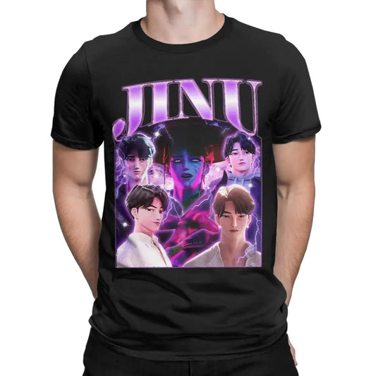 JINU Demon Hunters 90s K-Pop Graphic Tee - T-Shirts - T-Shirt - 2