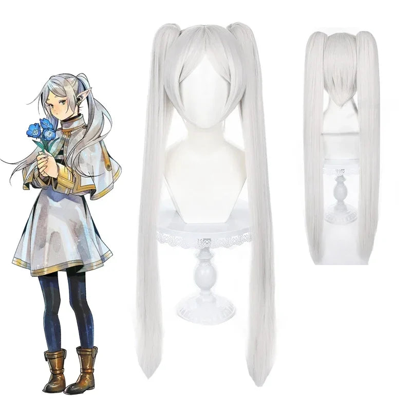 Frieren: Beyond Journey’s End Cosplay Costume – Dress with Wig & Accessories - Wig only / XS - All Dresses