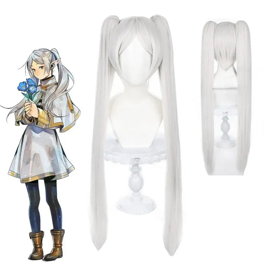 Frieren: Beyond Journey’s End Cosplay Costume – Dress with Wig & Accessories - All Dresses - Cosplay - 10