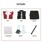 Stark Cosplay Costume – Frieren: Beyond Journey’s End - Anime - Cosplay - 3