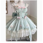 Fairy Ruffle Bow Lolita JSK Dress - All Dresses - Lolita Dress - 8
