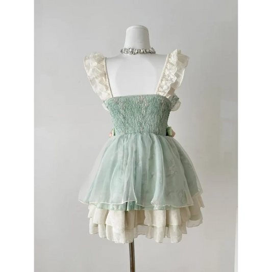 Fairy Ruffle Bow Lolita JSK Dress - All Dresses - Lolita Dress - 2