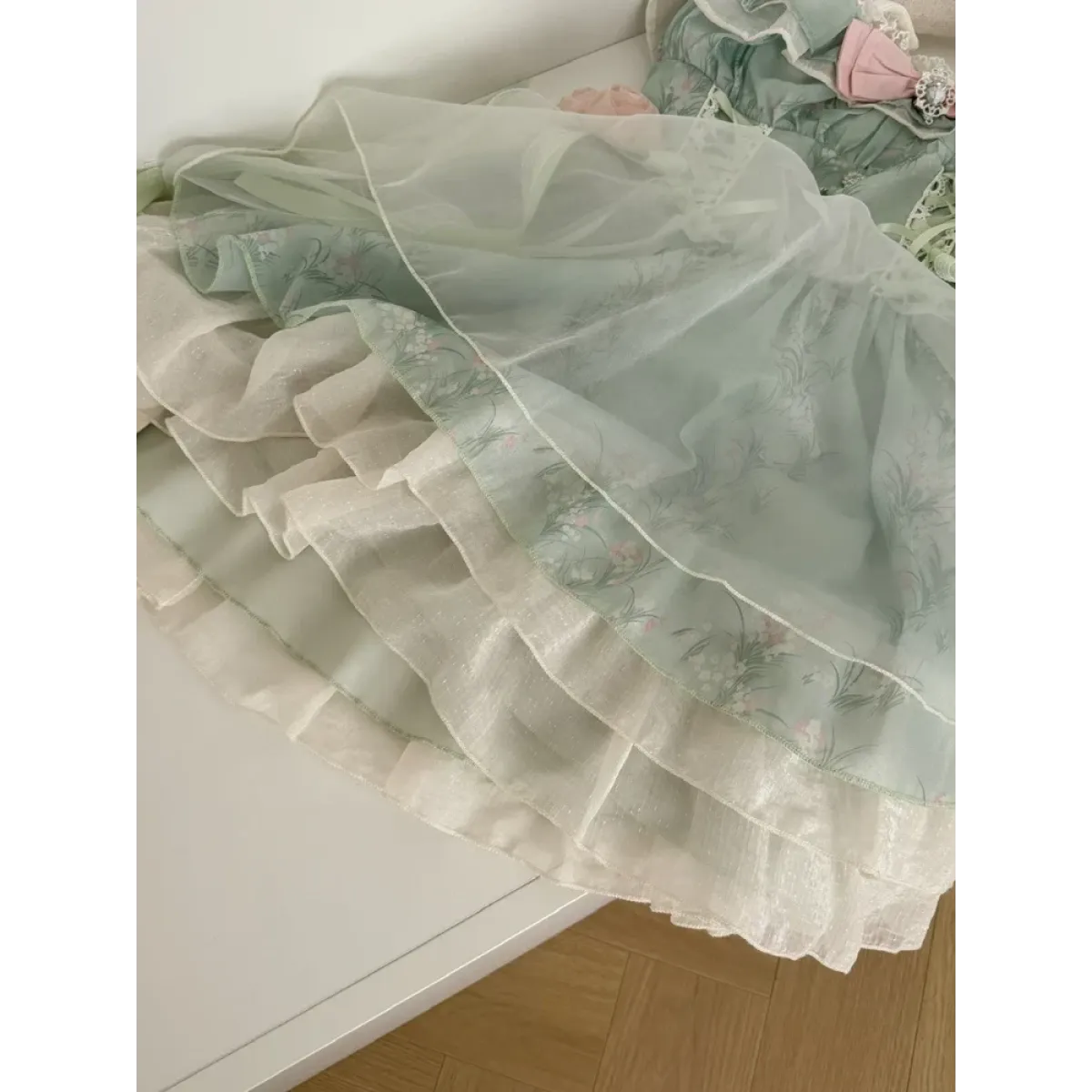 Fairy Ruffle Bow Lolita JSK Dress - All Dresses - Lolita Dress - 6