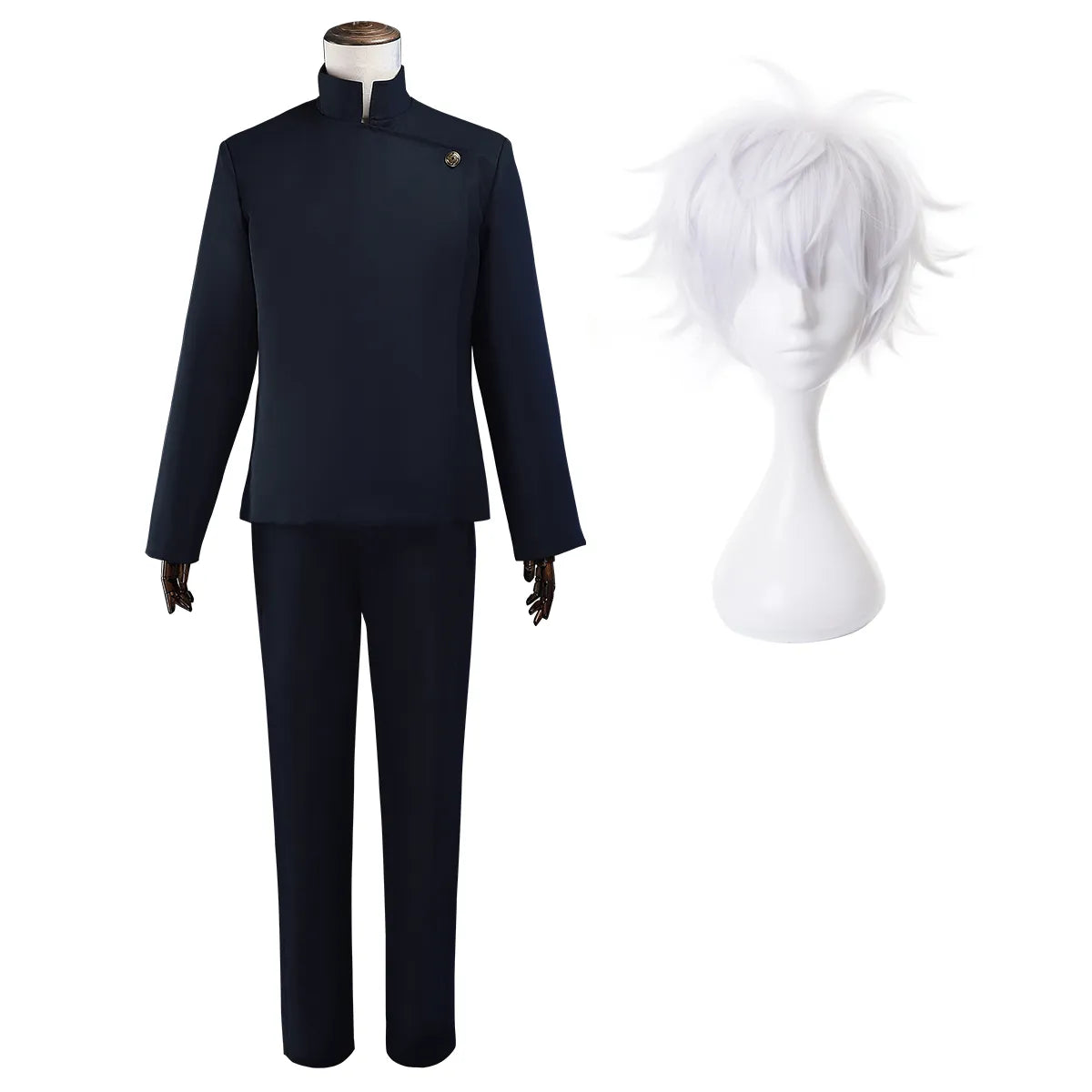 Jujutsu Kaisen Cosplay Costume - Suguru Geto Satoru Gojo - Satoru Costume Wig / XS / CHINA - Anime - Costumes - 10