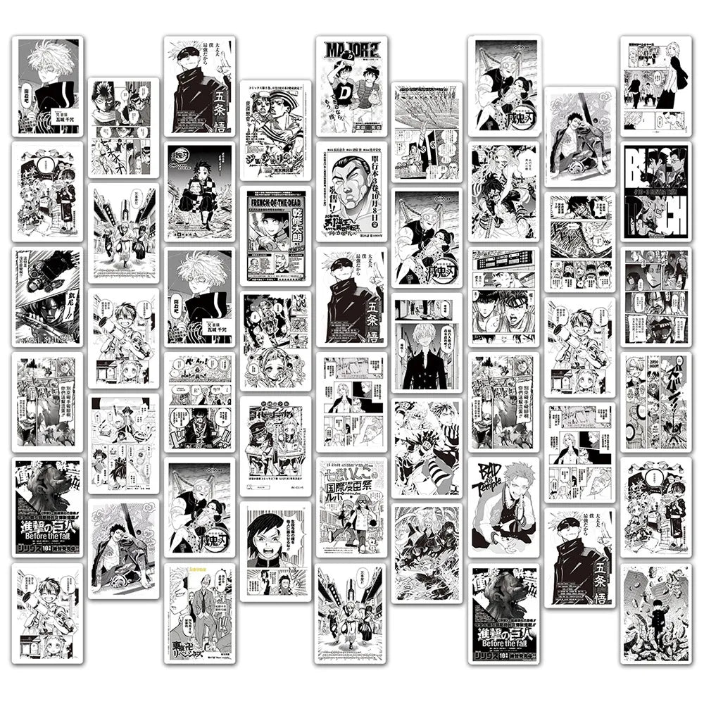 Mixed Anime Jujutsu Kaisen & Hunter×Hunter Stickers Set - Anime - Decorative Stickers - 5 - 2024