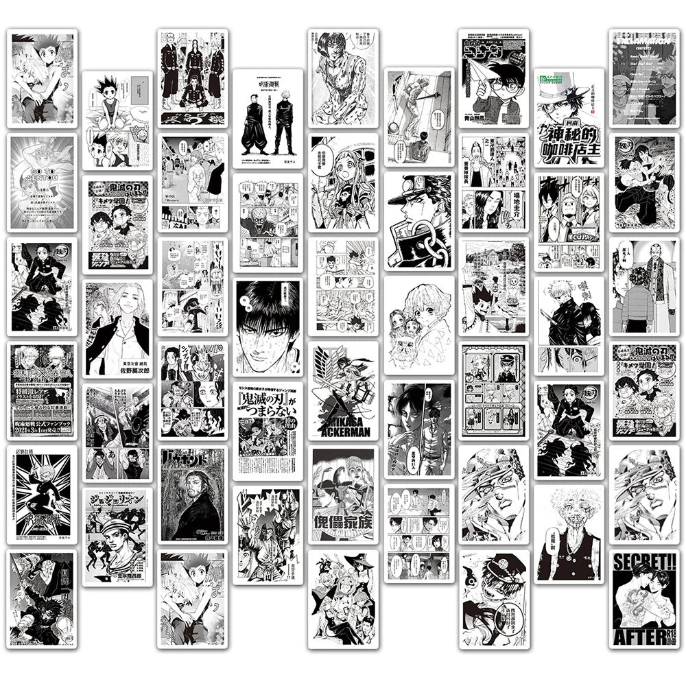 Mixed Anime Jujutsu Kaisen & Hunter×Hunter Stickers Set - Anime - Decorative Stickers - 6 - 2024