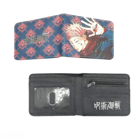 Jujutsu Kaisen Itadori Yuji Foldable PU Wallet - Anime - Purses - 2