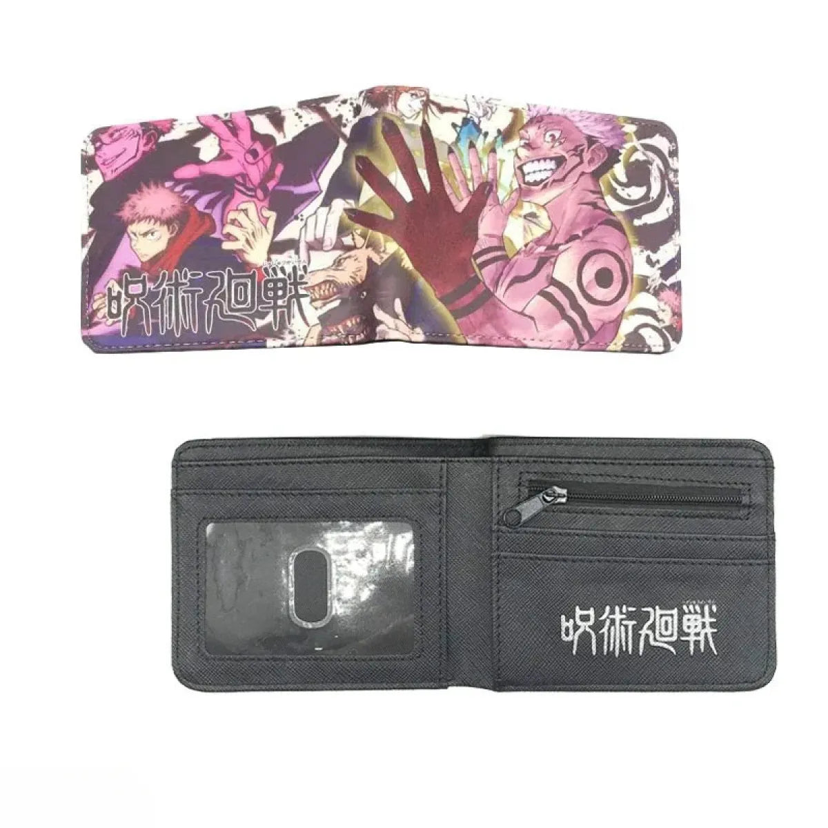 Jujutsu Kaisen Itadori Yuji Foldable PU Wallet - Anime - Purses - 3