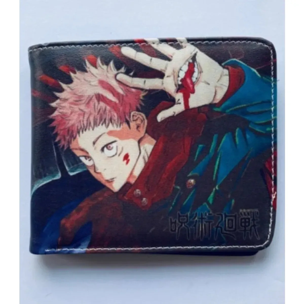 Jujutsu Kaisen Itadori Yuji Foldable PU Wallet - Anime - Purses - 4