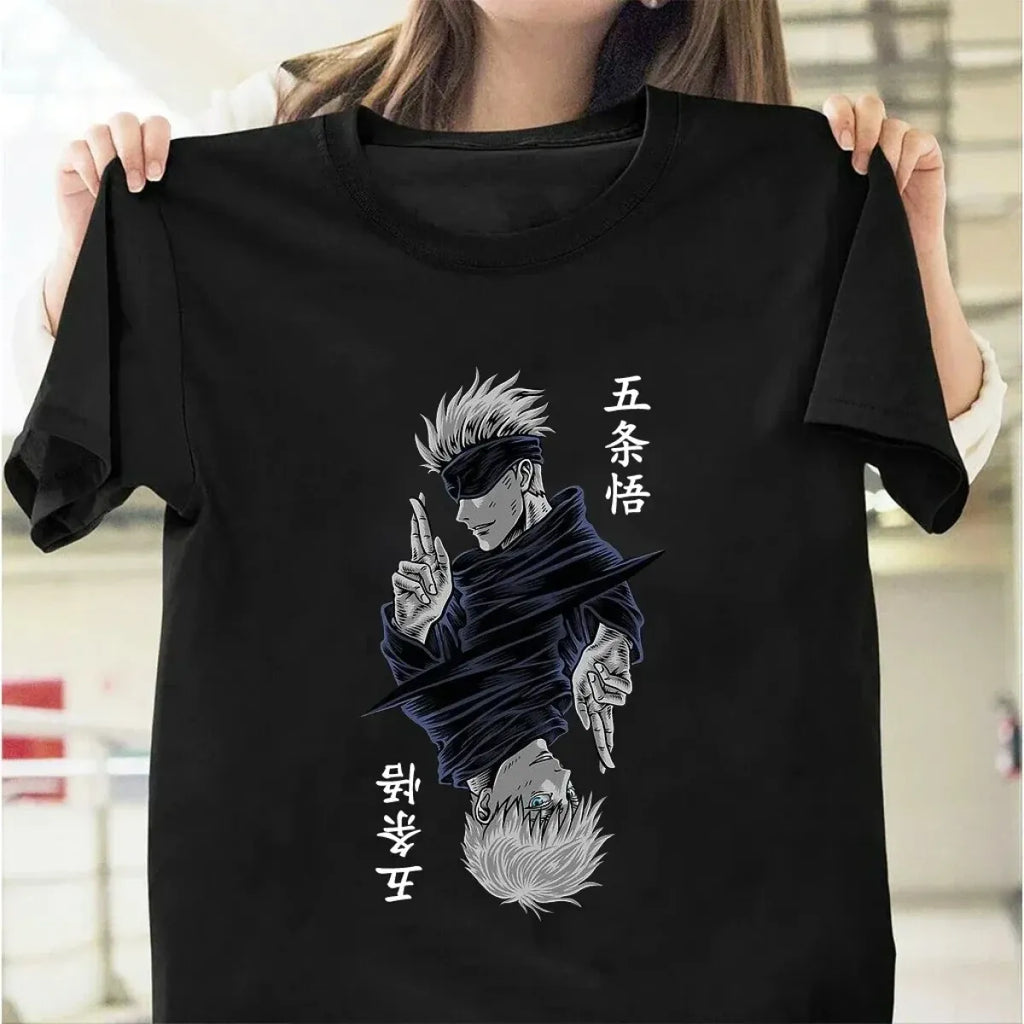 Jujutsu Kaisen Satoru Gojo Anime Print T-shirt - T-Shirts - 2