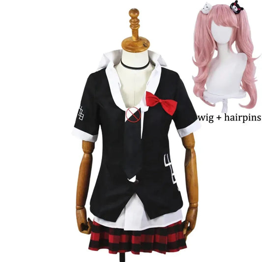 Junko Enoshima Cosplay School Uniform Set - Anime - Cosplay - 1