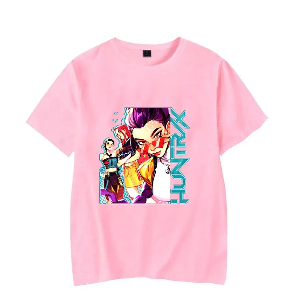 K-Pop Demon Hunters Graphic Oversized Tee - T-Shirts - T-Shirt - 4