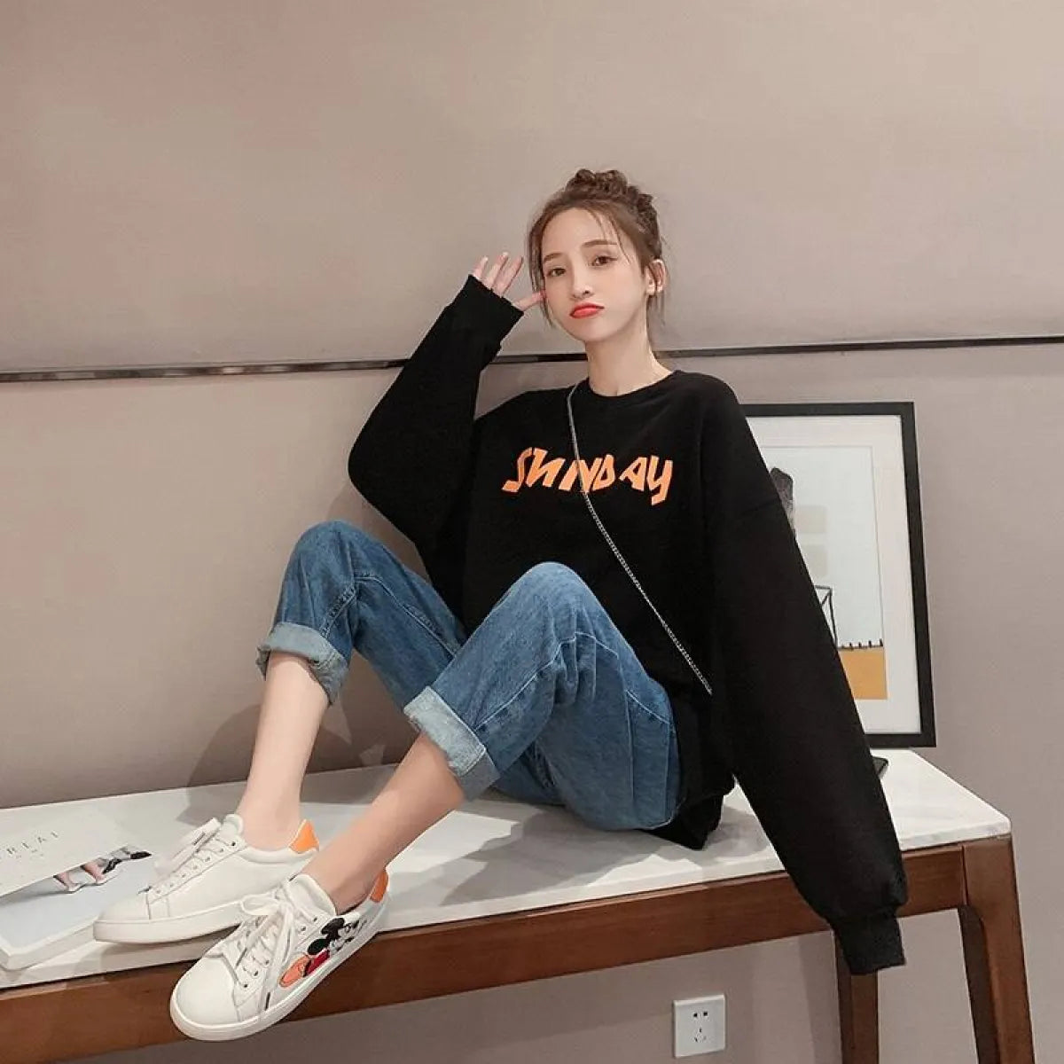 K-Pop Oversized Sweatshirt - T-Shirts - 13