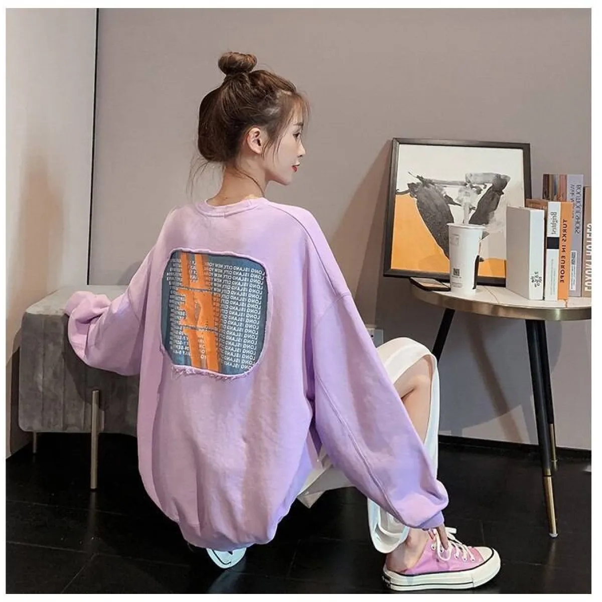 K-Pop Oversized Sweatshirt - T-Shirts - 14
