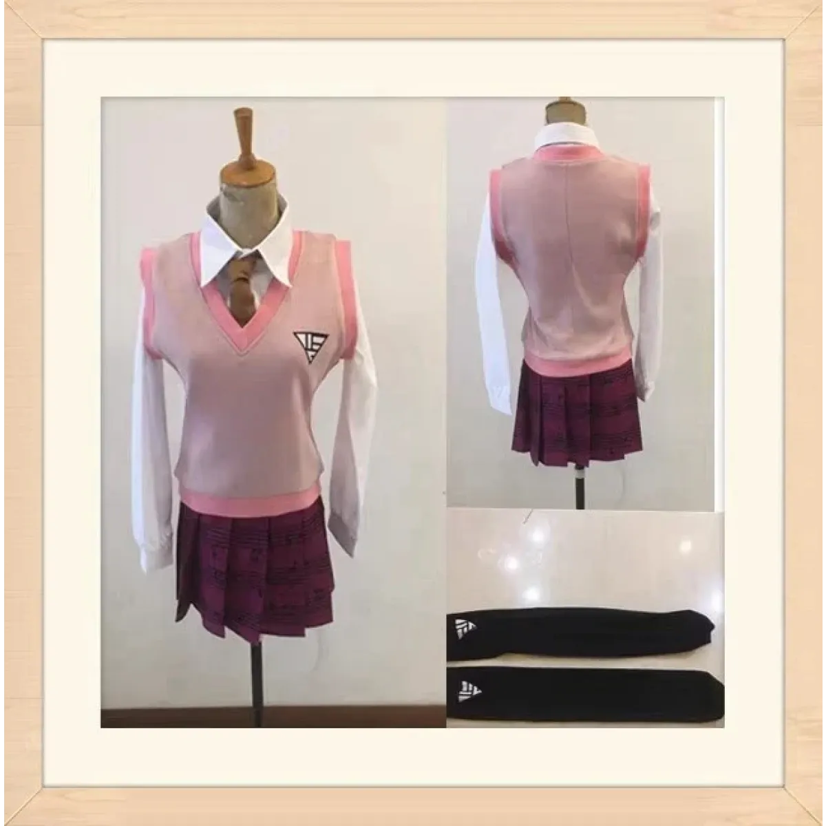 Danganronpa V3 Kaede Akamatsu Cosplay Uniform Set - Cosplay - Cosplay - 3