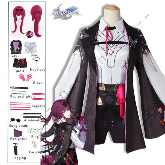 Kafka Cosplay Costume - Honkai: Star Rail Anime Game - Sweet Combat Uniform - Anime - Costumes - 1 - 2024