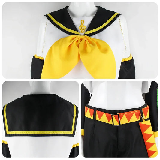 Kagamine Rin & Len Cosplay Costume JK Uniform Set - Anime - Costumes - 1 - 2024