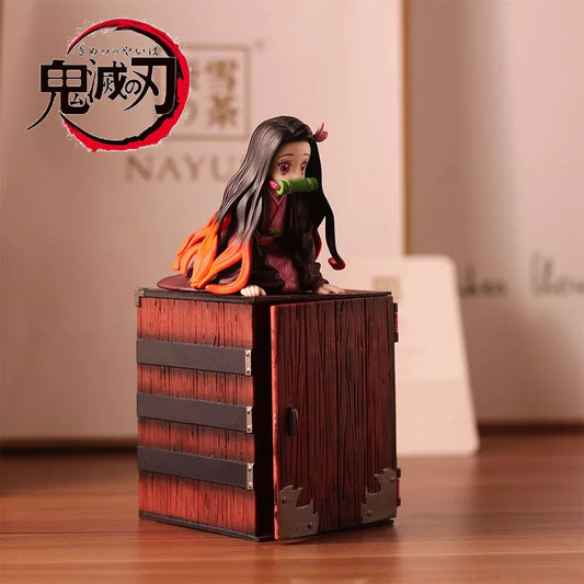 Demon Slayer Nezuko Figure – 9CM Chokonose Anime Collectible - Nezuko / 9cm - Anime - 2025 - 1 - Worldwide Shipping