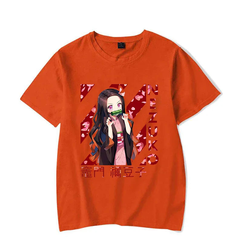 Nezuko’s Charm Anime Tee - Orange / 4XL - T-Shirts - Shirts & Tops - 10 - 2024