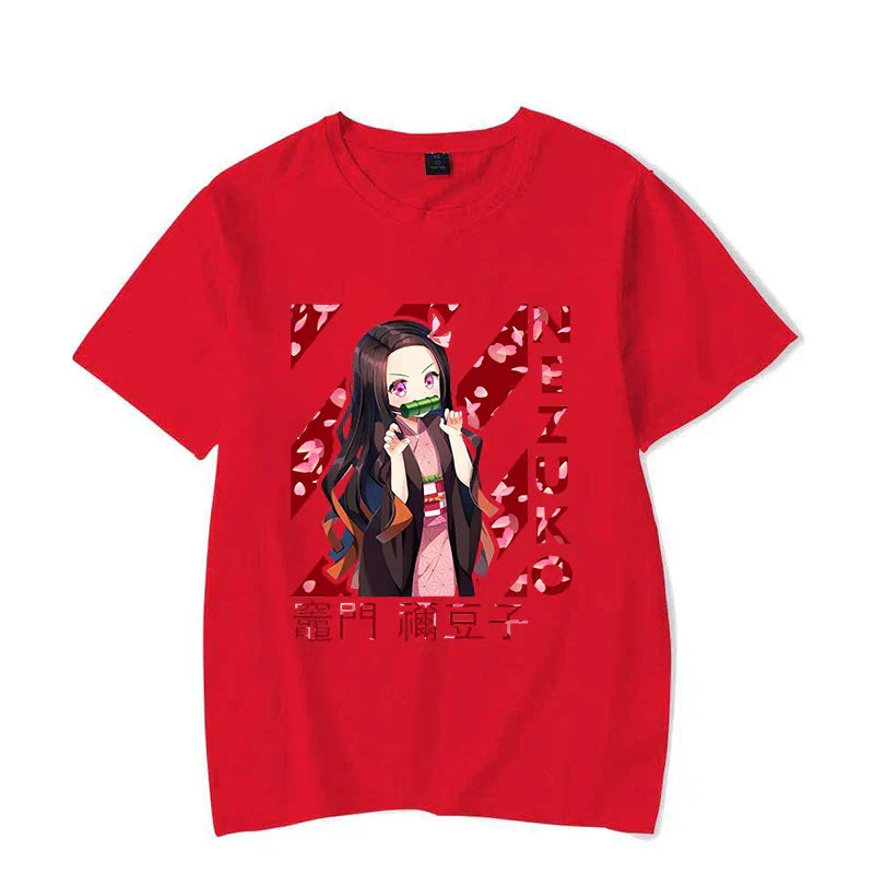 Nezuko’s Charm Anime Tee - Red / 4XL - T-Shirts - Shirts & Tops - 3 - 2024