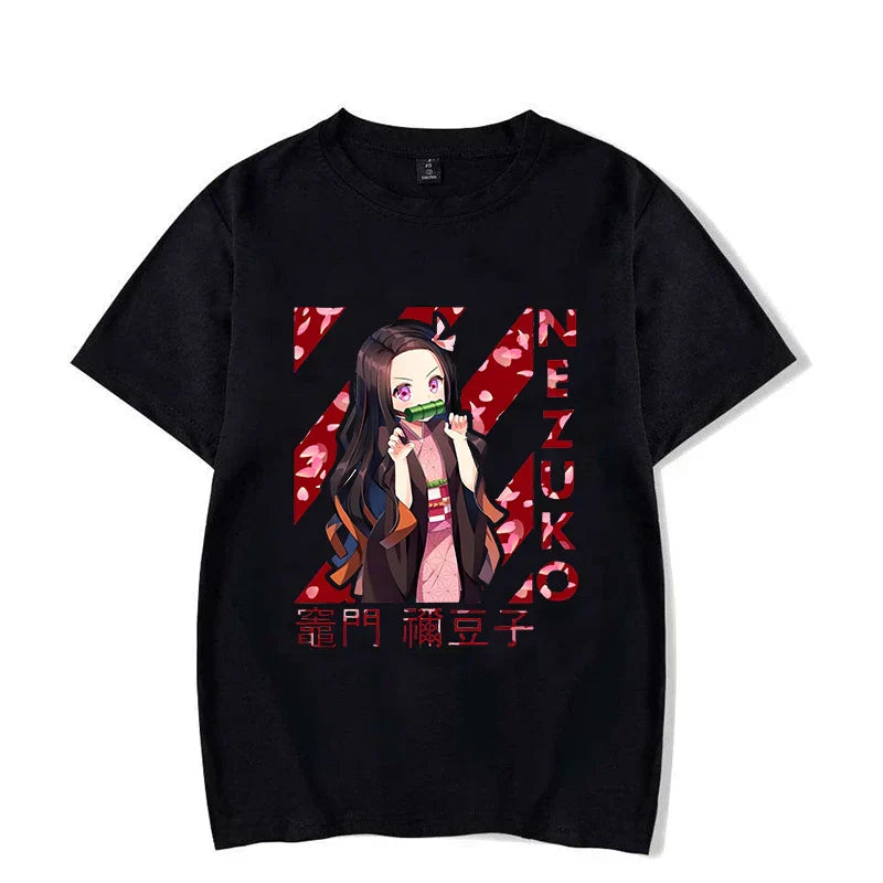 Nezuko’s Charm Anime Tee - Black / 4XL - T-Shirts - Shirts & Tops - 5 - 2024