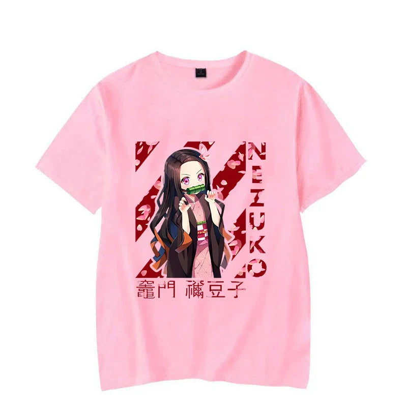 Nezuko’s Charm Anime Tee - Pink / XXL - T-Shirts - Shirts & Tops - 9 - 2024