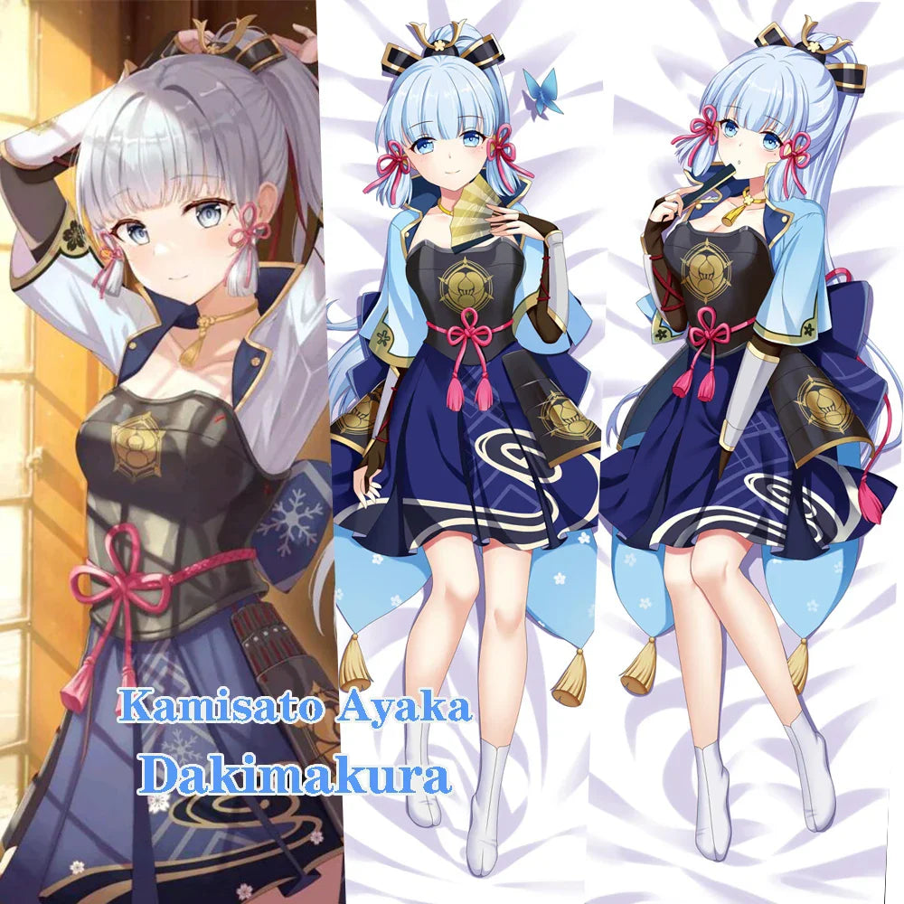 Kamisato Ayaka Genshin Impact Dakimakura - Double-Sided - Dakimakura - Clothing - 1 - 2024