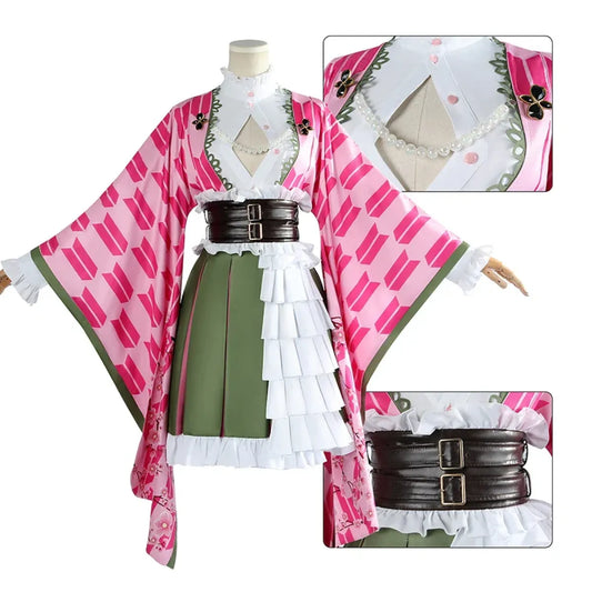 Kanroji Mitsuri 5th Anniversary Maid Cosplay Set - Cosplay - Cosplay - 2