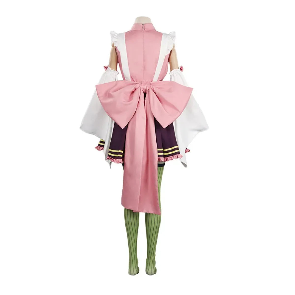 Kanroji Mitsuri Cosplay Maid Apron Dress Set - All Dresses - Cosplay - 3