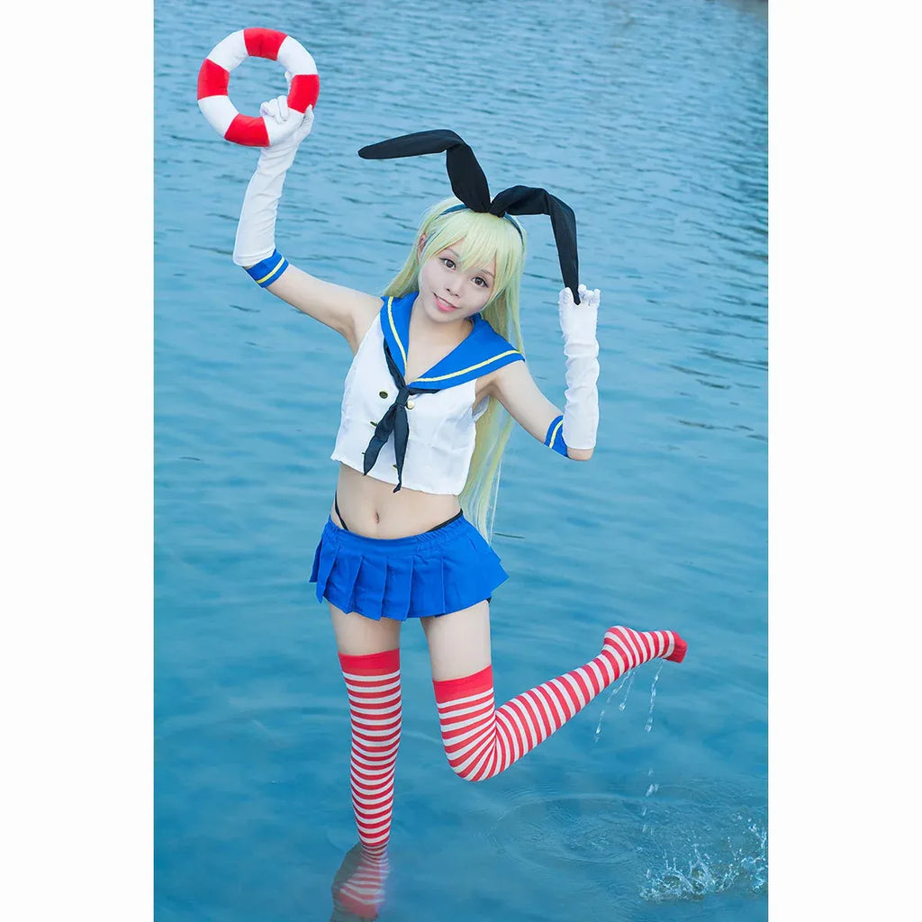Shimakaze Cosplay Costume - Kantai Collection - Anime - 6