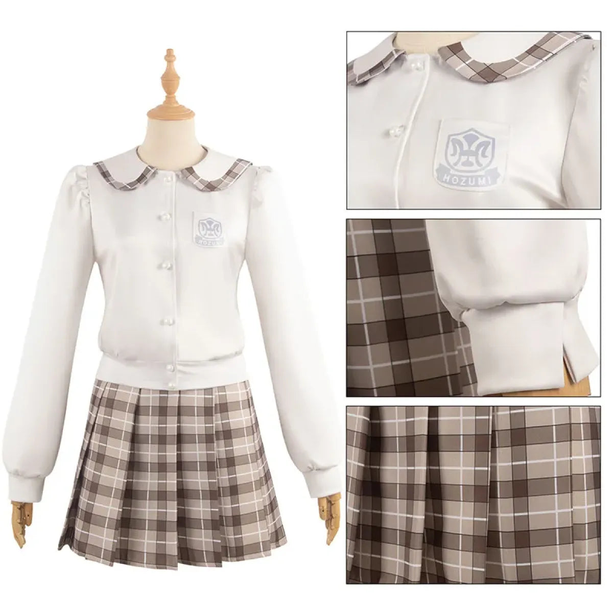Kasugano Sora School Uniform Cosplay Set - Anime - Cosplay - 4