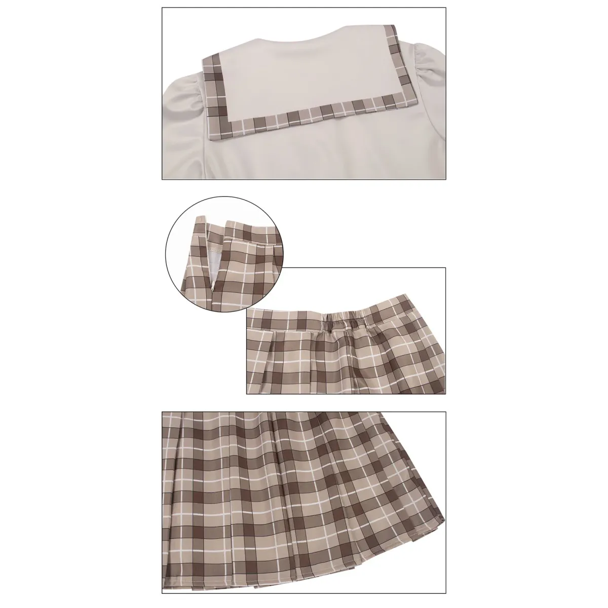 Kasugano Sora School Uniform Cosplay Set - Anime - Cosplay - 8