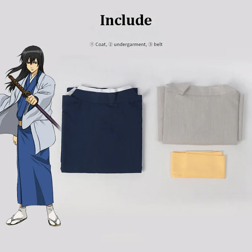 Katsura Kotarou Gintama Cosplay Kimono Set - Cosplay - Cosplay - 5