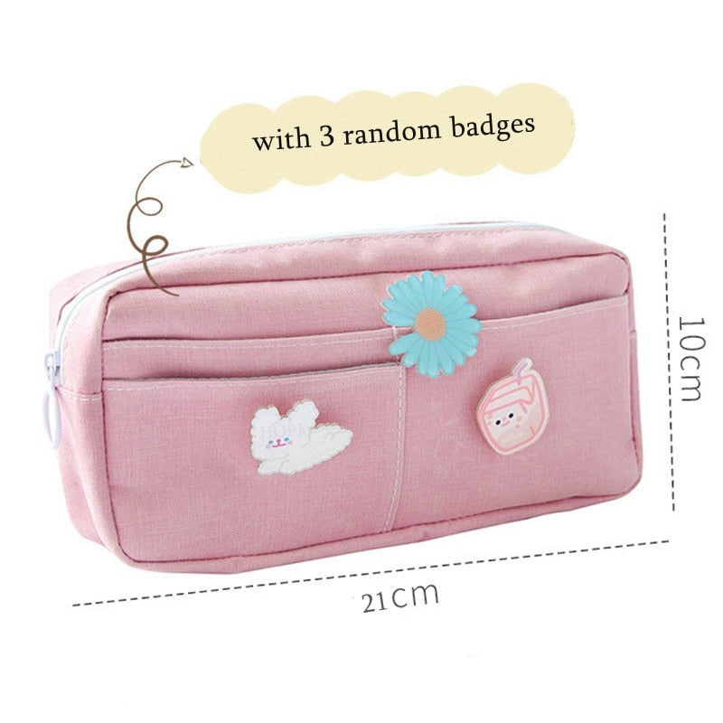 Kawaii Animal Pencil Case - Pink - Stationary & More - Clothing - 20 - 2024