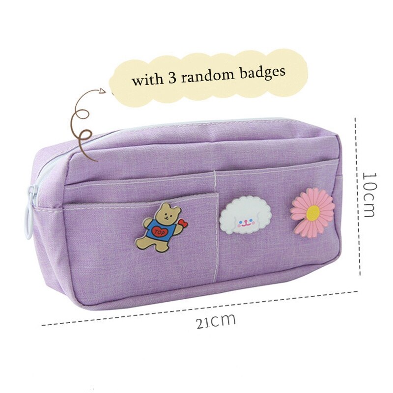 Kawaii Animal Pencil Case - Purple - Stationary & More - Clothing - 22 - 2024