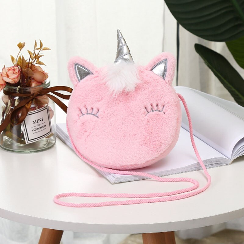 Kawaii Animal Shoulder Bags - light pink unicorn-2 - Women’s Clothing & Accessories - Clothing - 26 - 2024