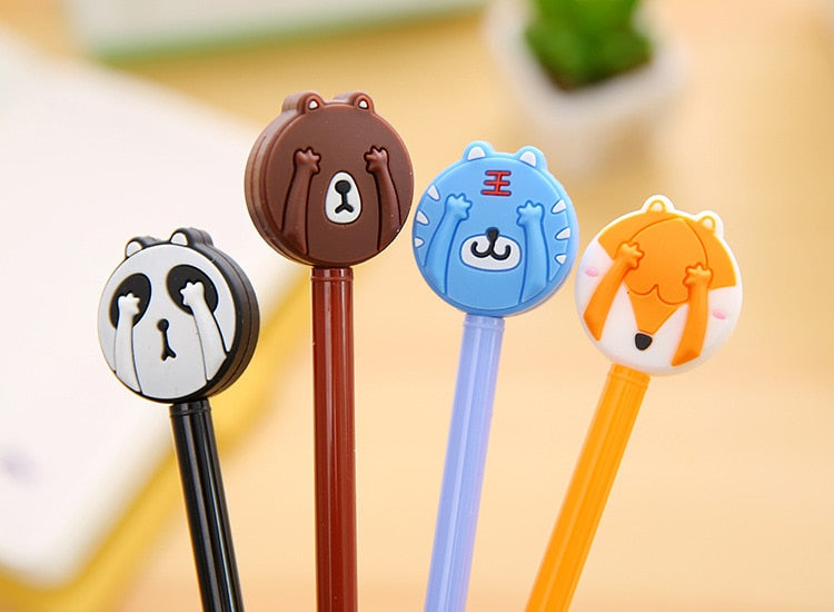 1pc Kawaii Animals Gel Pen - Stationary & More - Pens - 10 - 2024