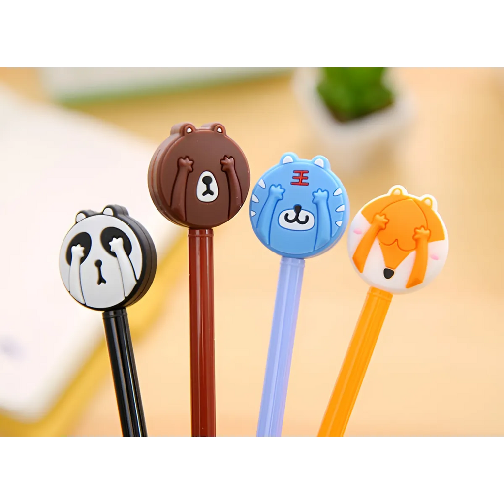 1pc Kawaii Animals Gel Pen - Stationery & More - 14