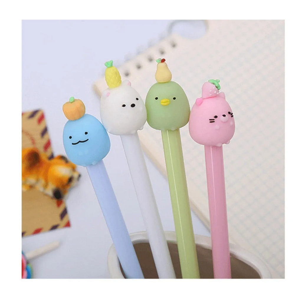 1pc Kawaii Animals Gel Pen - Stationery & More - 15